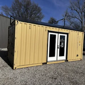 20 ft Shipping Container Office Solar Off Grid