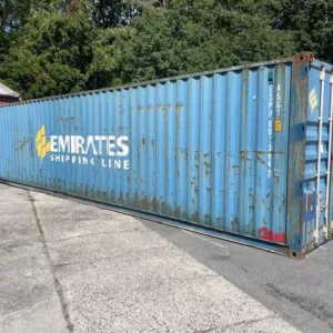 40' High Cube Shipping Container – Watertight & Airtight Storage Solution