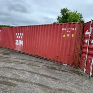 45ft Steel Shipping Containers Red